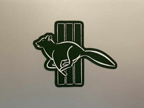 Fox logo sticker (adhesive)