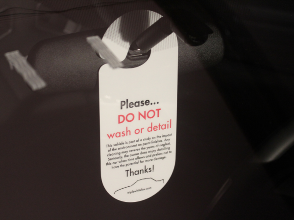 'Do not wash' hang tag - Image 3