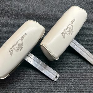 1993 Mustang Feature Car White Headrest (Set of 2)